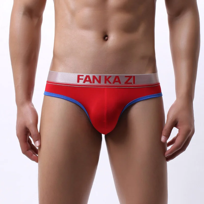 Мужские трусы сексуальное нижнее белье с отделением для пениса бикини танга
