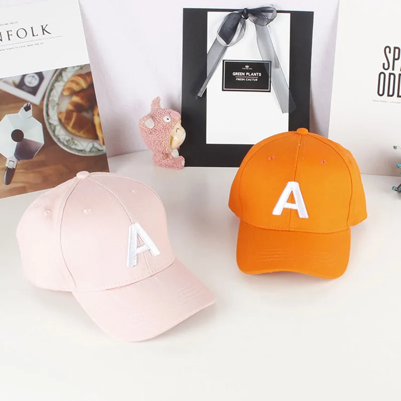 Новая детская бейсболка с вышитыми буквами летние шляпы солнцезащитные для