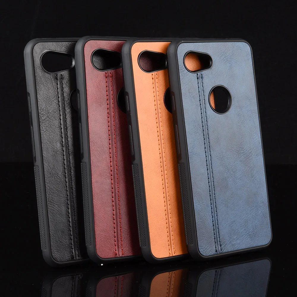 Чехол с текстурой ковбоя для Google Pixel 3A чехол кожаный узором G020E/F/G/H Preotection задняя