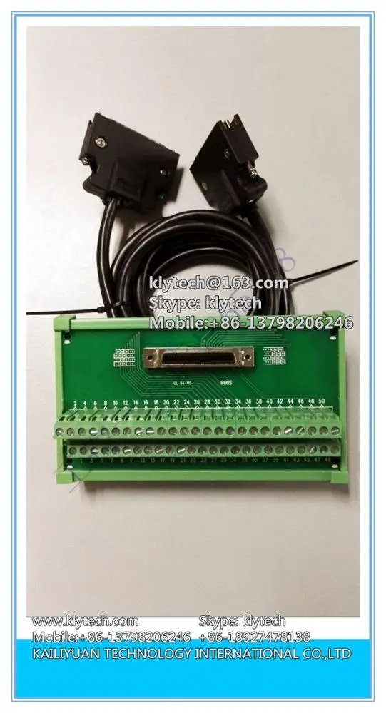 

ASD-BM-50A Terminal station 50pin with 1m CN1 cable for Delta ASDA-A2 servo motor driver