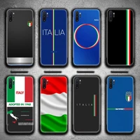 italy flag phone case for samsung galaxy note20 ultra 7 8 9 10 plus lite m51 m21 m31s j8 2018 prime