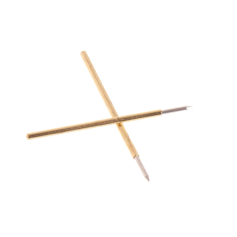 

100 Pcs Spring Test Probe Pogo Pin P50-B1 Dia 0.5mm Length 16.35mm 652A