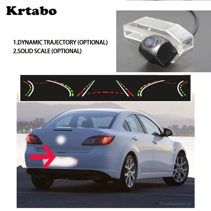 

Автомобильная камера заднего вида для Mazda 6 Mazda6 GH 2008 ~ 2013 для Mazda RX-8 2003 ~ 2011 универсальная Навигация DVD gps