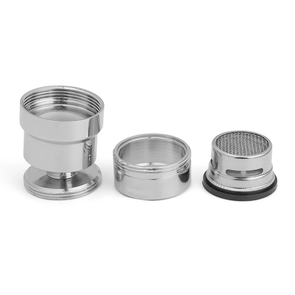 Серебристая медная фотовспышка экономичная водопроводная головка 360 градусов