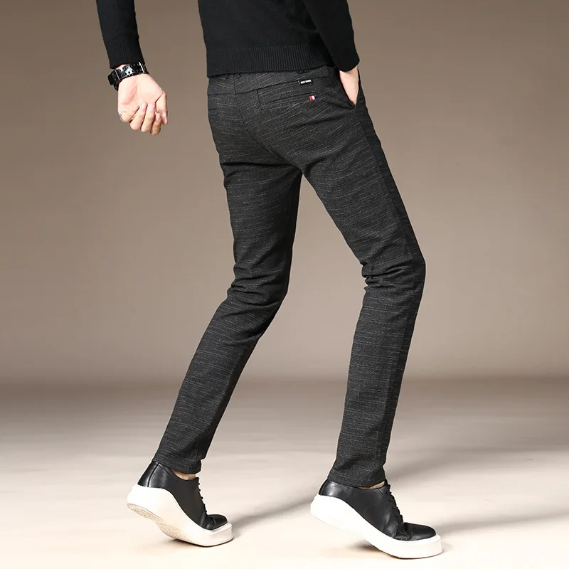 2020 дизайн высокого качества мужские повседневные брюки из хлопка и льна Рубашка