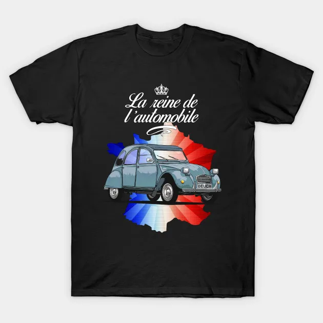 Мужская футболка 2cv Reine de lɺuto Футболка женская | одежда