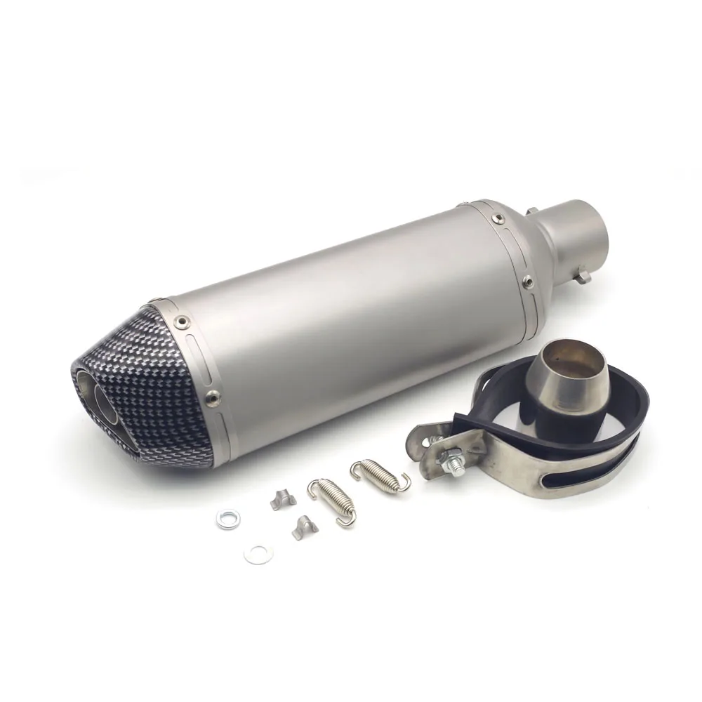 Универсальный глушитель для выхлопной трубы мотоцикла yamaha xt 660 honda cb600f dio af18 mt09 bmw