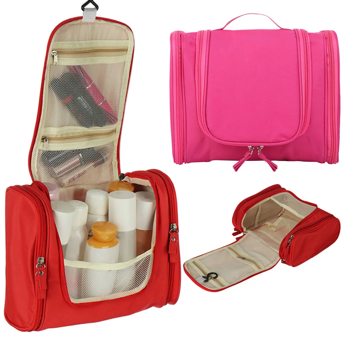 

Outdoor High Capacity Makeup Bag Travel Cosmetic Bag Waterproof Cosmetic Storage Bag bathroom Ladies Beauty Toiletry Bag