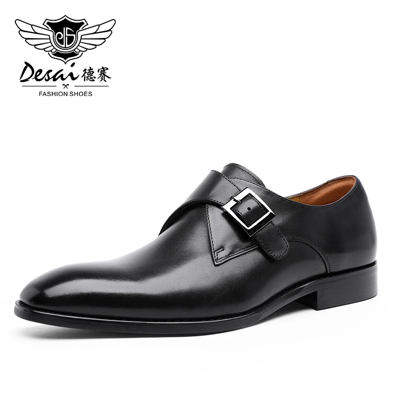 Desai Fashion Male Men Genuine Formal Leather Shoes Plus Size 2019 Wholesale Formal Dress Wedding Classic Causal For Men s