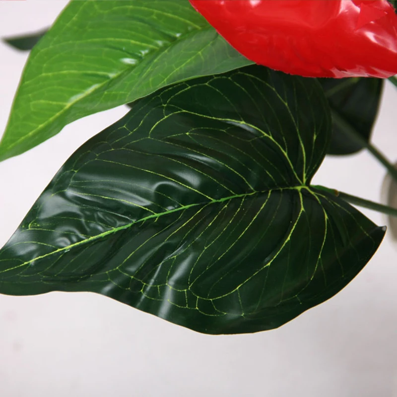 Искусственный антуриум и 18 головок свадебные украшения праздничные вечерние