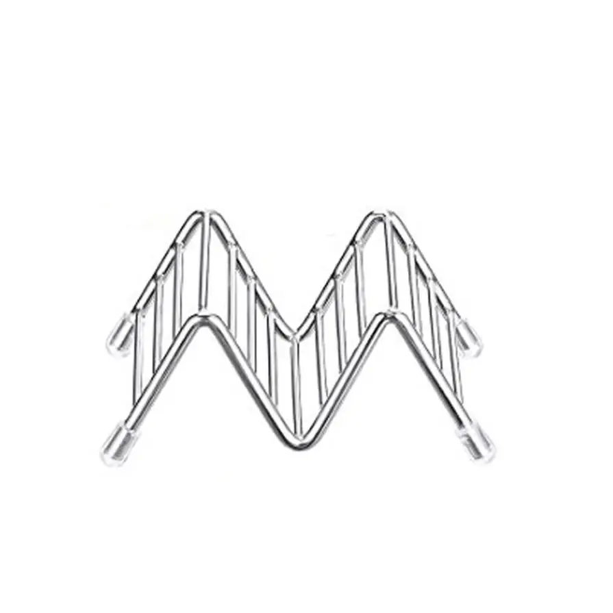 Кухонные инструменты из нержавеющей стали держатель для Тако в форме волны