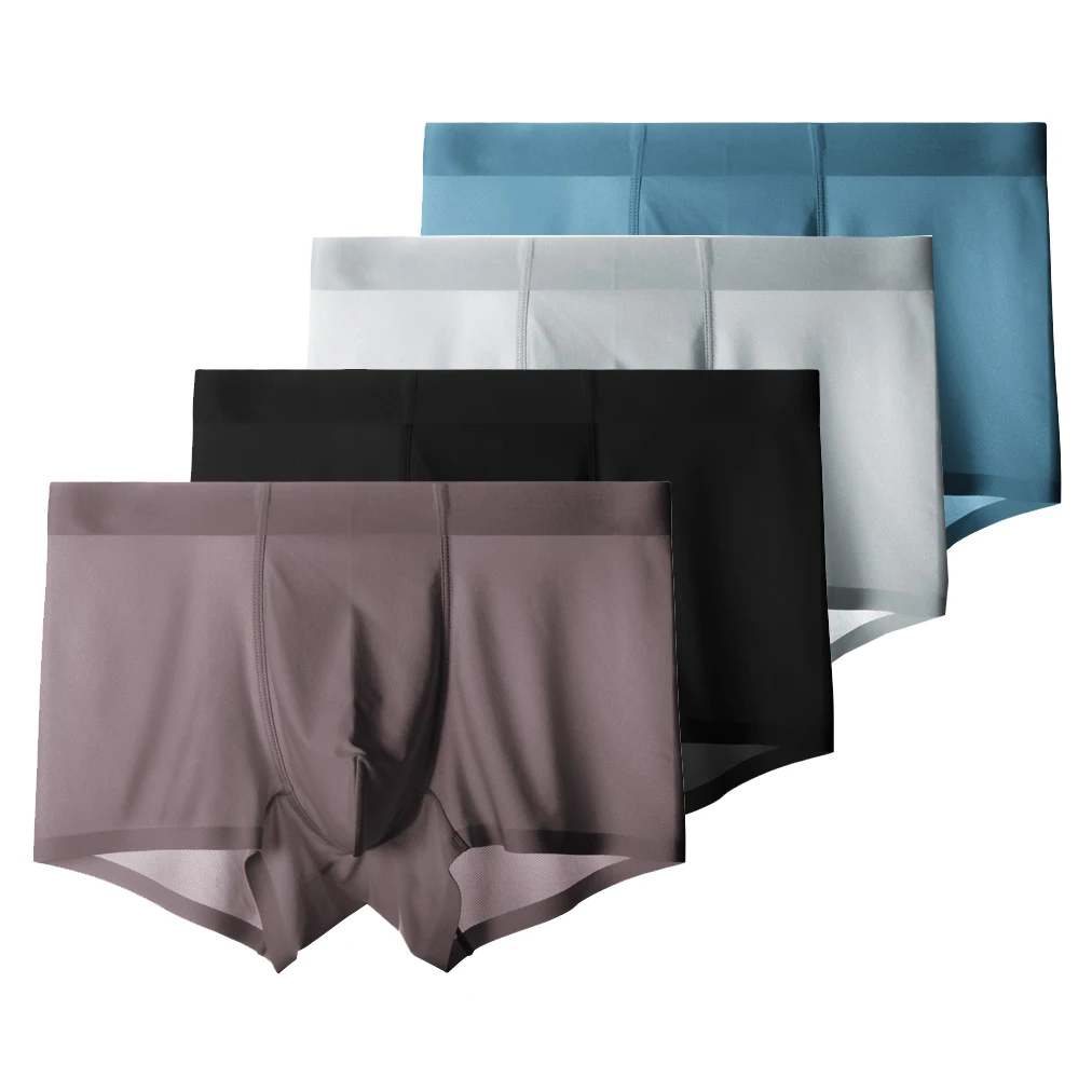 2 шт./лот мужское высококачественное бесшовное нижнее белье быстросохнущие