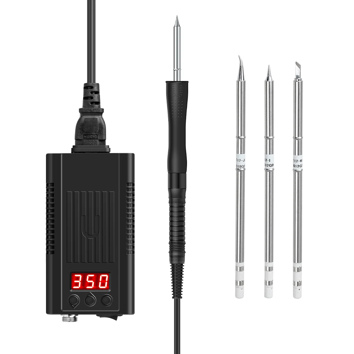 305 Мини Портативный цифровой электрический паяльная станция Регулируемый