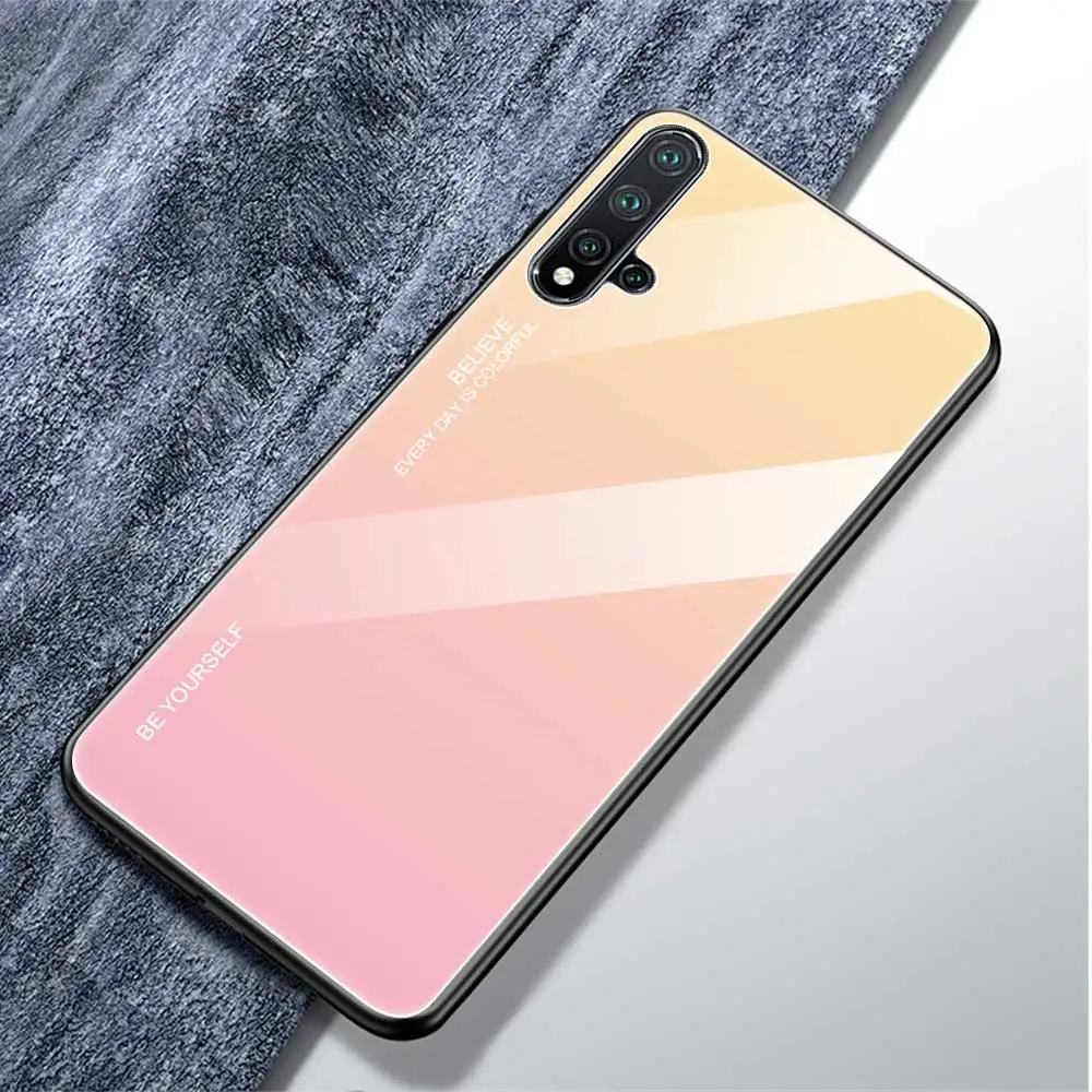 Для Huawei Honor 8S 8A 8X10 20 9X Pro P20 P30 Lite Y5 Y6 Y7 Prime Y5 MAR-LX1M закаленное Стекло чехол TPU рамки