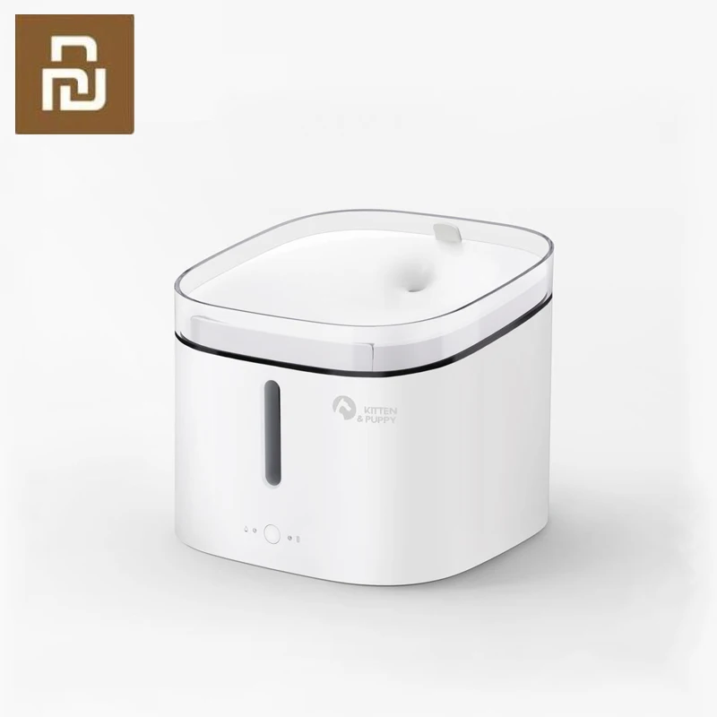 

Electric Water Dispenser 2L 4-Layer Filter Pets Drinking Feeder Water Fountain Pet Supplies For Cats Dogs Puppy Kitten