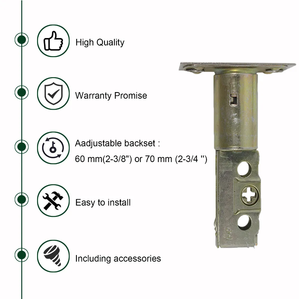 Probrico потайные дверные замки встраиваемые ручки для межкомнатных дверей