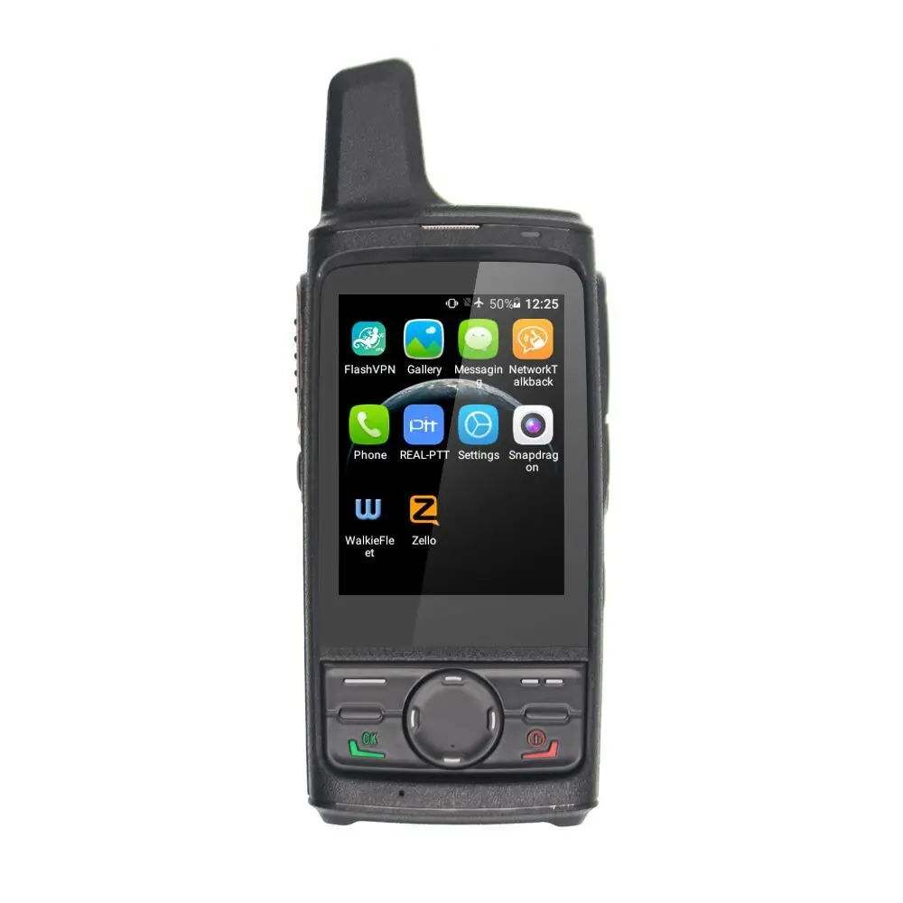 ANYSECU T8 4G LTE POC радио Android 6 1 GPS 4000 мАч двойная карта Zello PTT Walkie Talkie смартфон|Рации| |