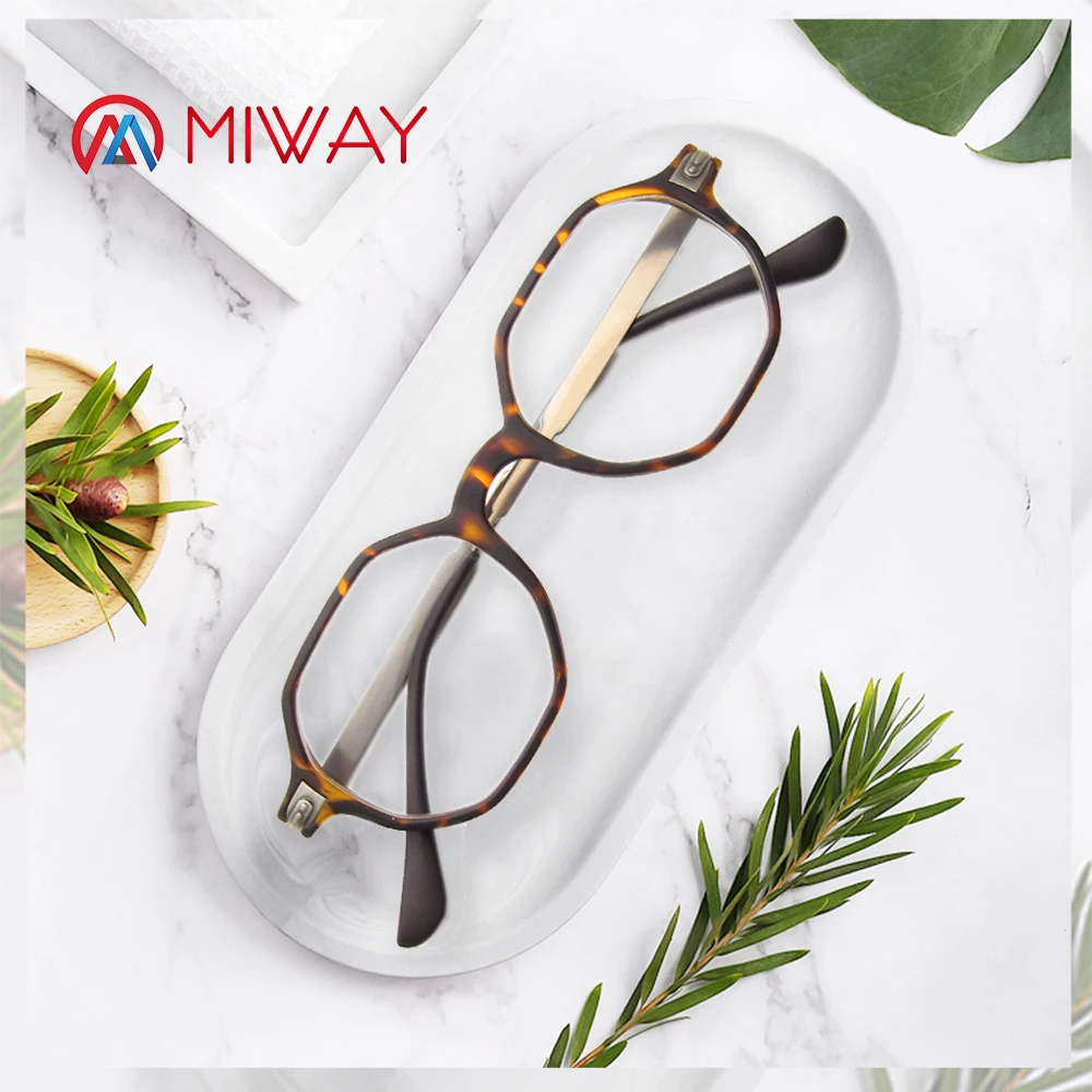 

MIWAY Cat Eye European And American Men Women Retro Individual Plain Glasses Anti Fatigue Unbreakable Classical Reading Glasses
