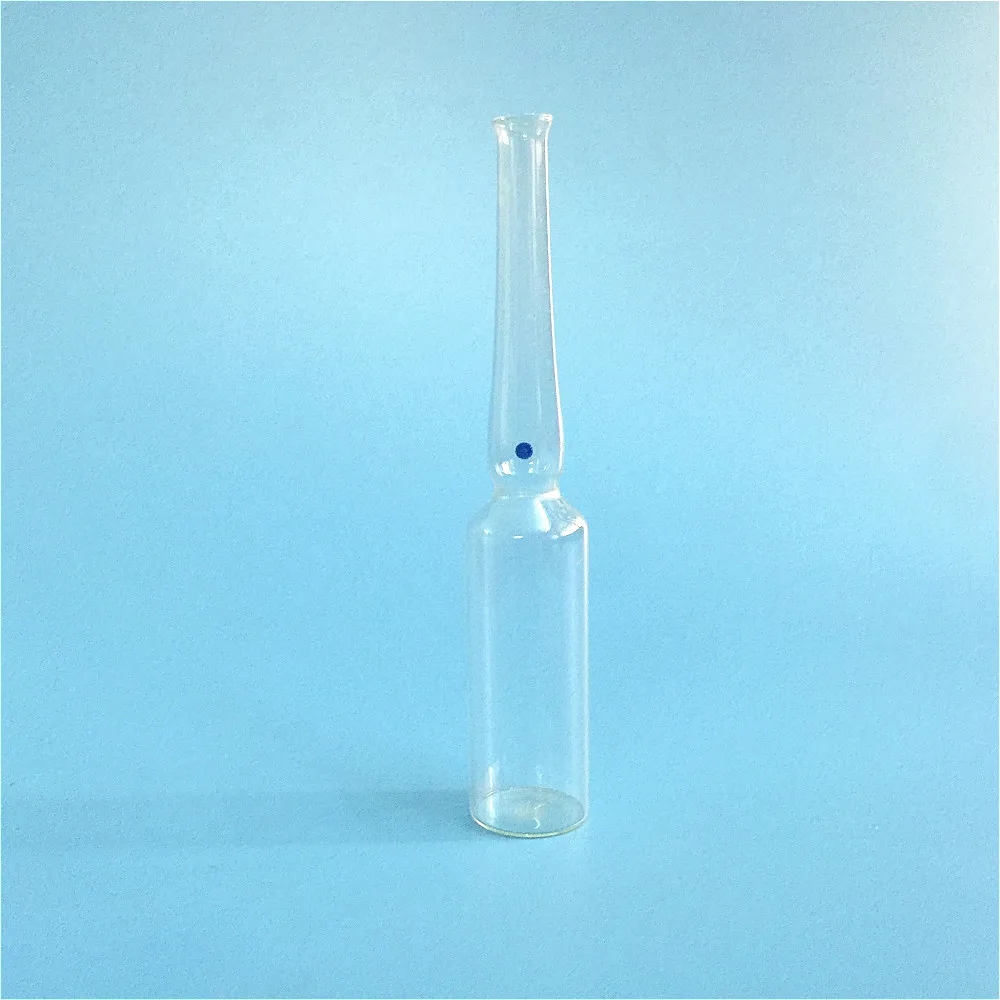 Прозрачная женская 10 мл легко ломающаяся белая кольцевая депонированная бутылка