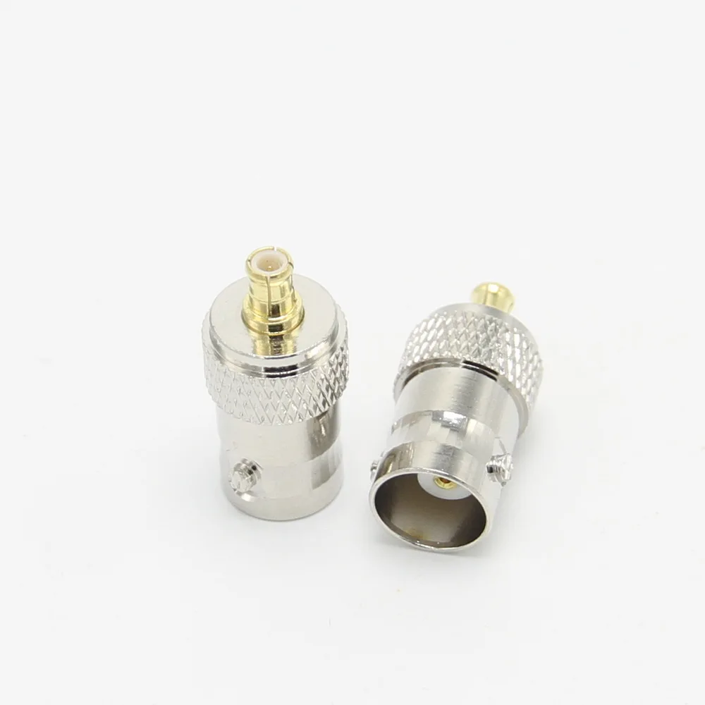 BNC Female To MCX Male РЧ коаксиальный разъем адаптер для DS0201 DSO QUAD DS203 VC101 в осциллограф
