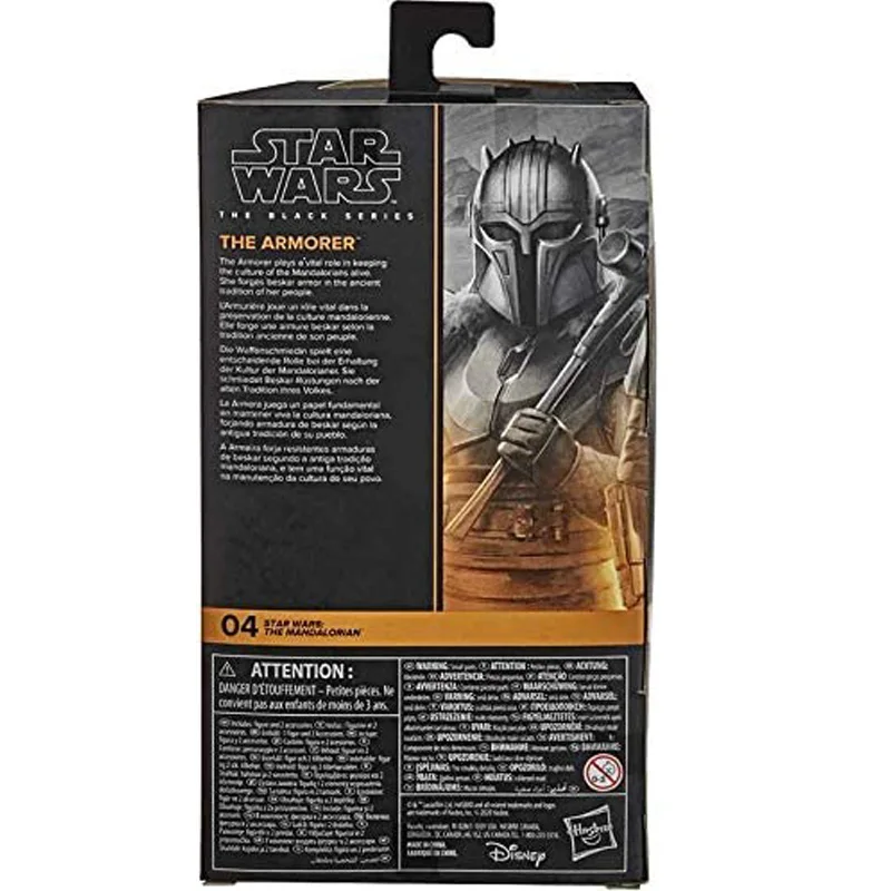 

Original Hasbro Star Wars The Mandalorian Armorer Black Series Collection Anime Action Figure Model Birthday Gift Adult Kids Toy