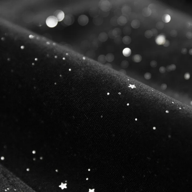 

New Women Slim Fit Fashion Stars Speckled Blazers Jacket Punk Double Breasted Stage Show Coat Black Glitter Party Outwear Blazer