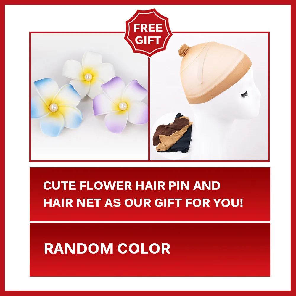 Блонд Единорог 16 дюймов Синтетические натуральные волнистые волосы парик с