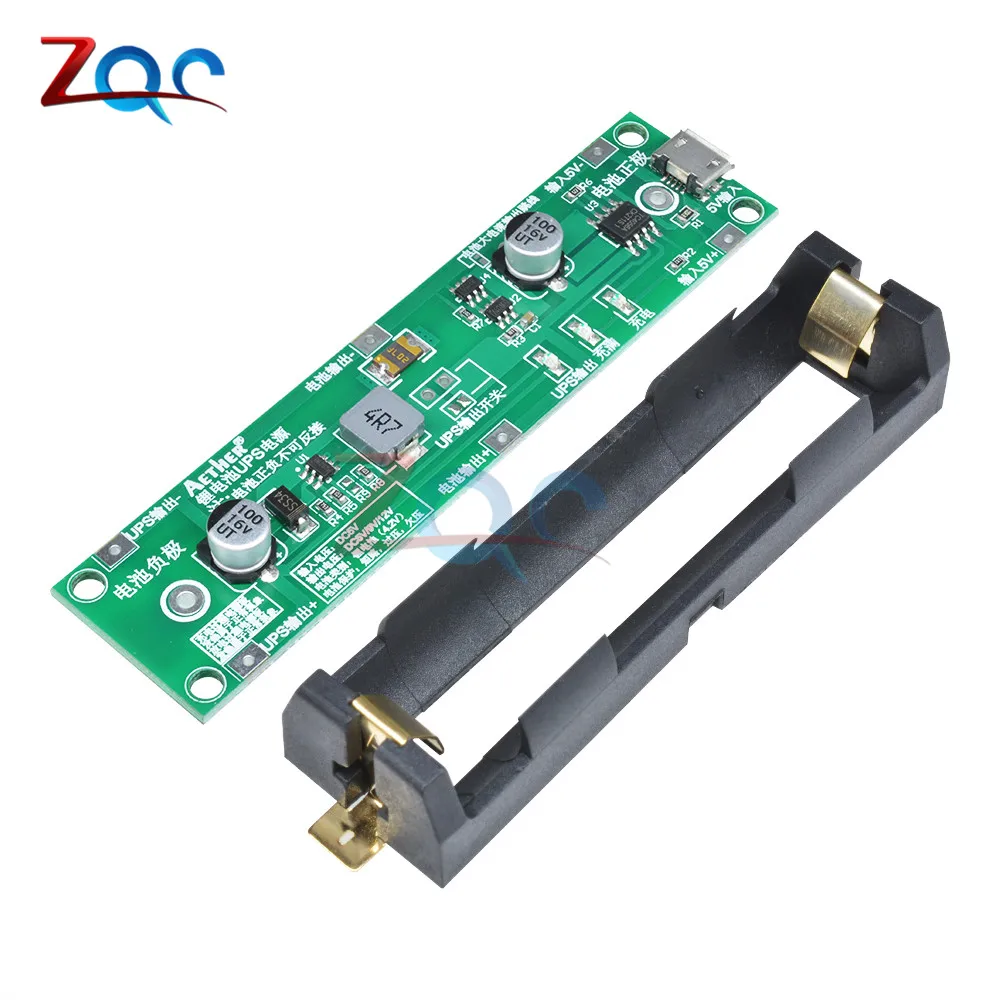 Встроенная плата для зарядки литиевой батареи 5 В 18650|Детали и аксессуары