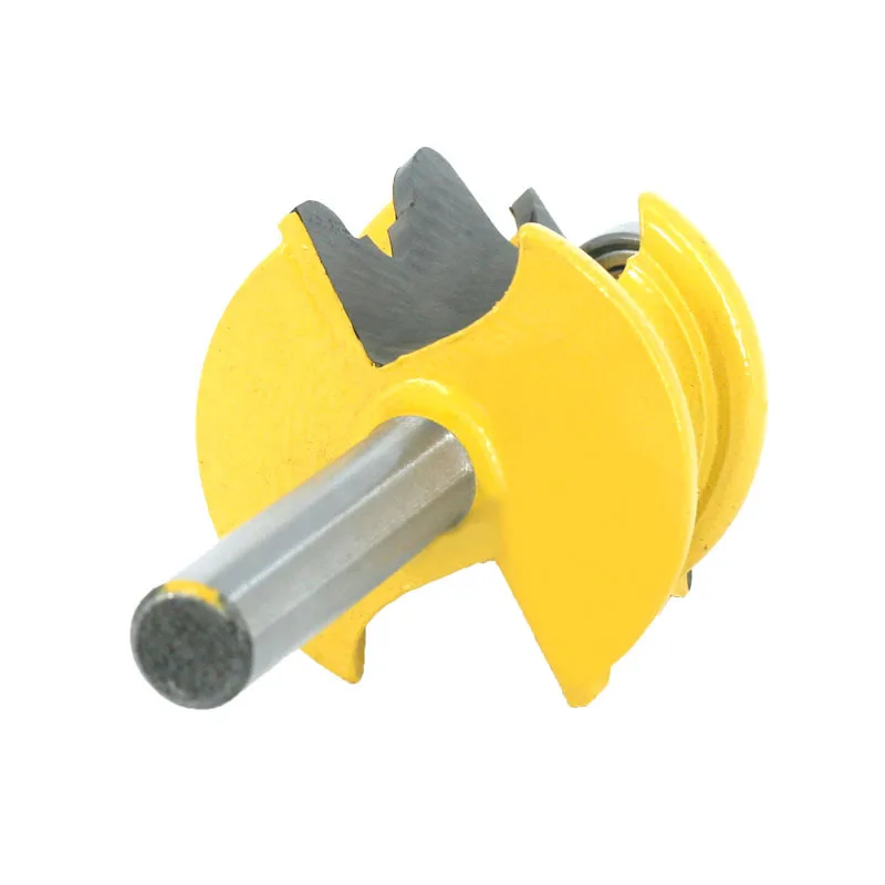 LAVIE 1pc 8MM Shank Handrail Architectural Moulding Router Bit Woodworking Milling Cutter for Wood Bit Face Mill Tool MC02073