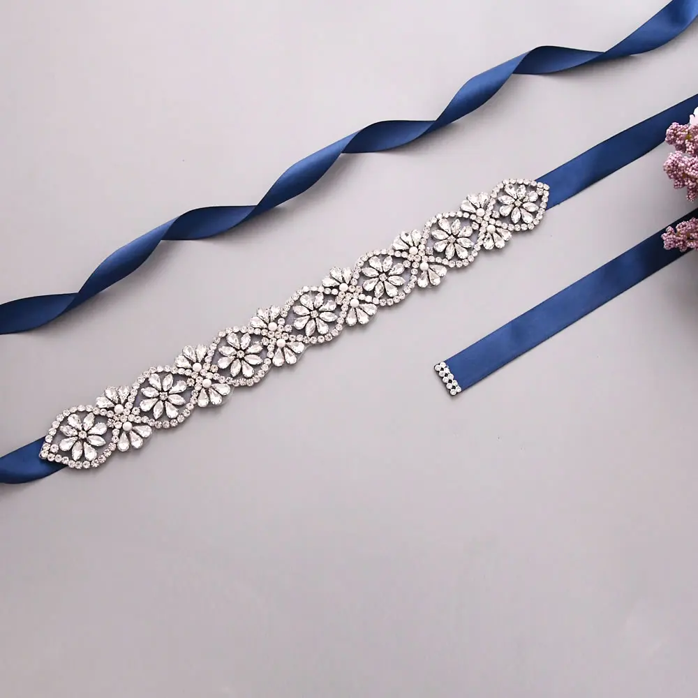 S453 Стразы пояс со стразами Свадебный женский Свадебные ремни для невесты