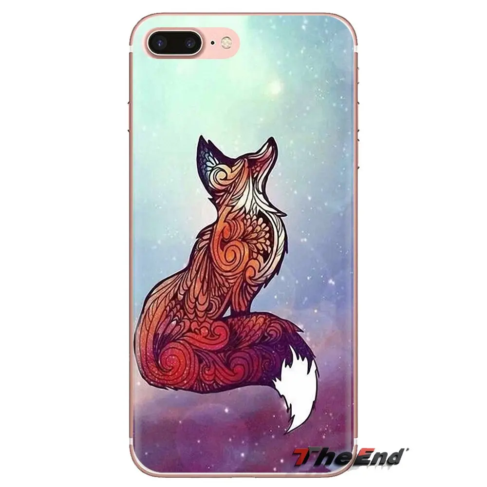 Для Xiaomi Mi3 samsung A10 A30 A40 A50 A60 A70 Galaxy S2 Note 2 большое ядро Prime Animal More Cute Fox cat Мягкий
