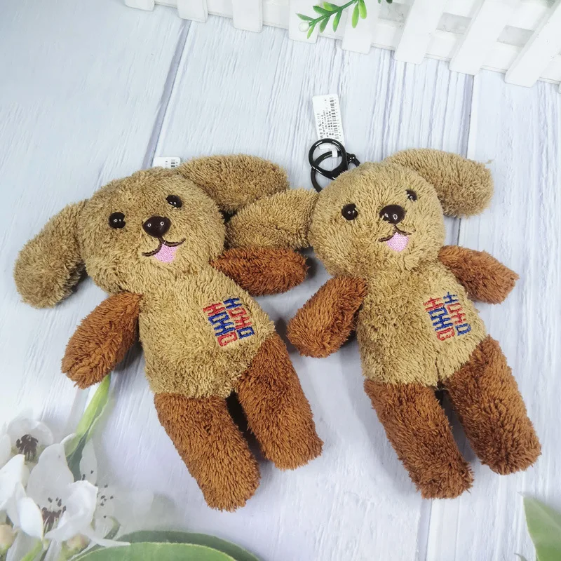 

Праздничный Счастливый маленький медведь, креативная милая плюшевая кукла, сумка для автомобиля, детская мягкая кукла, keychain15 см, Рождествен...
