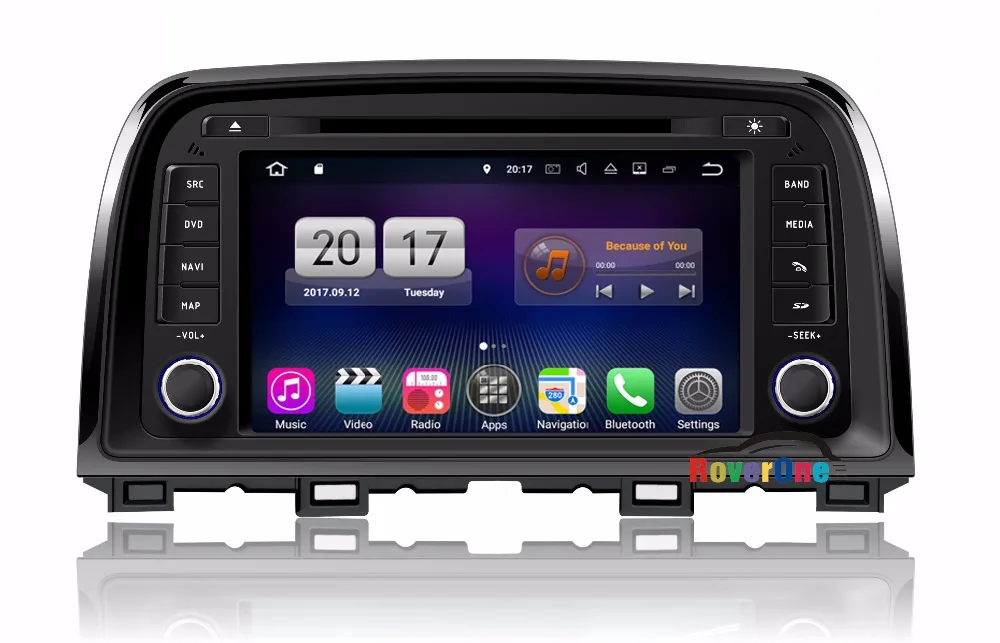 Автомагнитола для Mazda CX5 CX 5 Android 7 1 DVD радио стерео GPS навигация Sat Navi Bluetooth