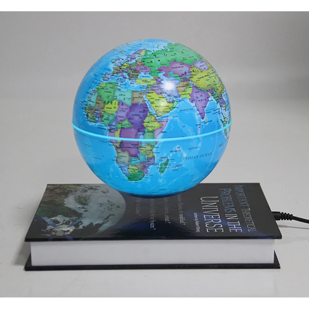 Домашнее украшение магнитная левитация 6 дюймов земляной вращающийся плавающий