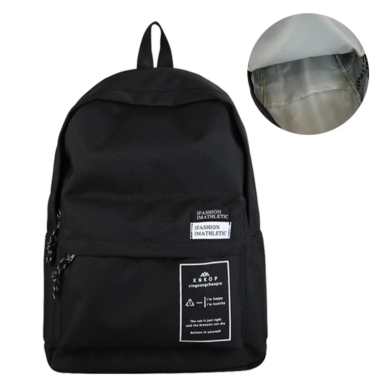 Schoolbag for Girls Students High School Backpack Women's College Students Simple Large Capacity Backpack 2021