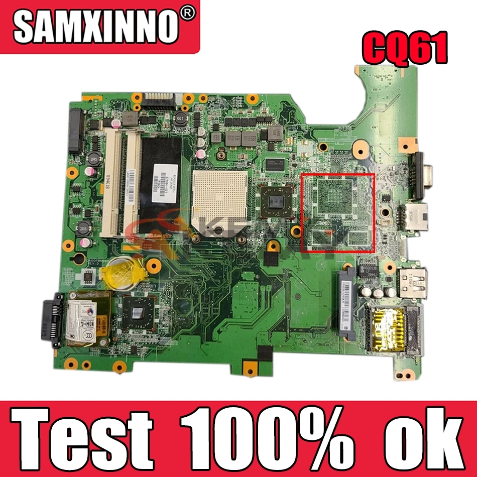 

577065-001 для Compaq CQ61 G61 ноутбук G61 CQ61 Материнская плата ноутбука DA0OP8MB6D1 CQ61Z-400 ноутбук ПК