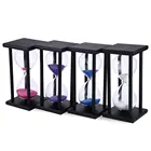 Часы с песочным стеклом, 3060 минут, кухонные и школьные современные деревянные часы с песочным стеклом, часы с песочным стеклом, таймеры для чая, украшение для дома, подарок