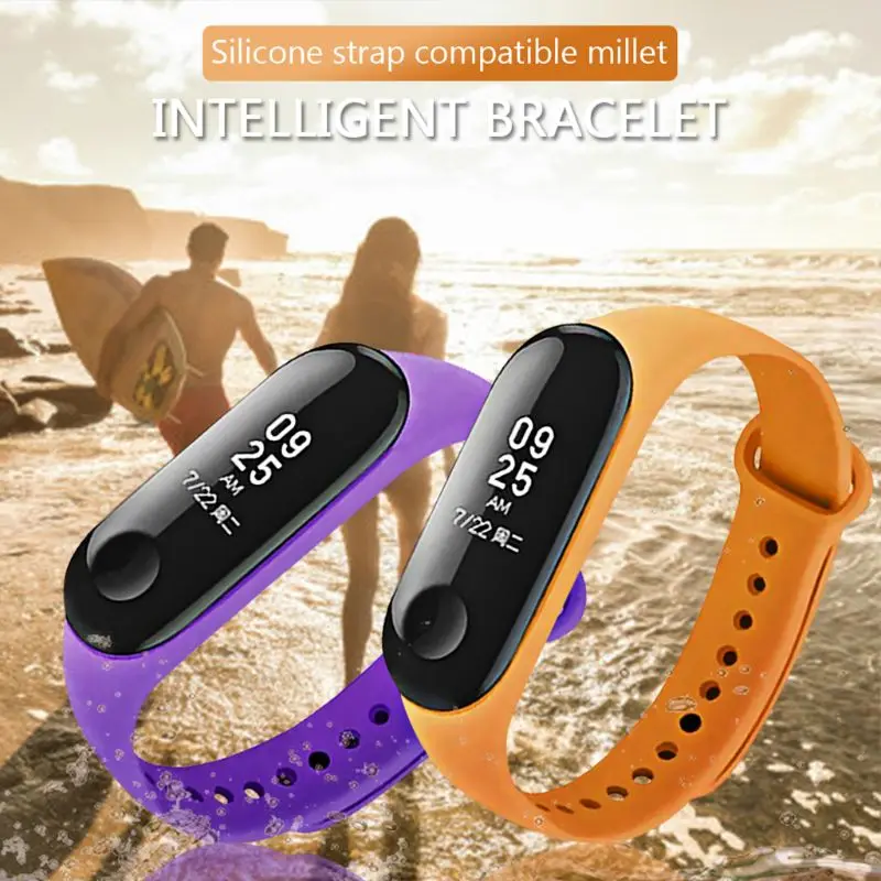 

15pcs Silicone Watchband Replacement Bracelet for Xiao mi Mi Smart Band 4 3