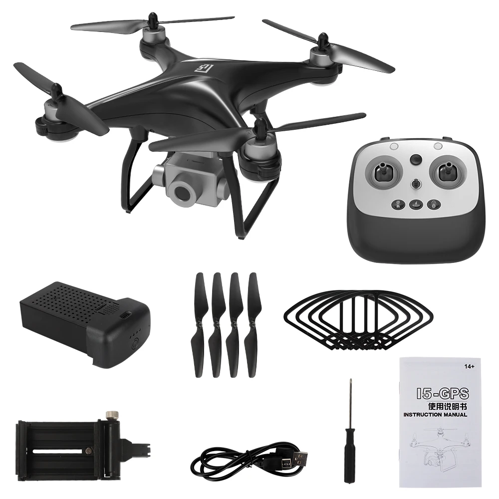 

2020 New Drone GPS WiFi 4K HD Camera Professional RC Quadcopter Brushless Motor Drones Gimbal Stabilizer 26 minutes flight Dron