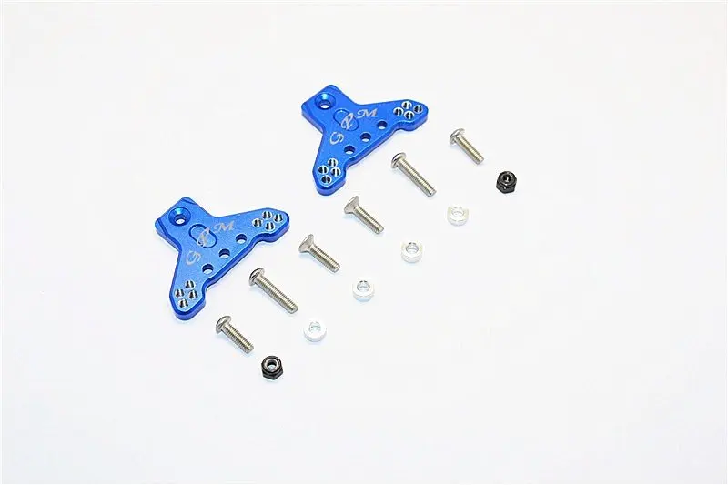 Алюминиевое переднее/заднее Регулируемое ударное крепление для гонки по оси 1/10 RC