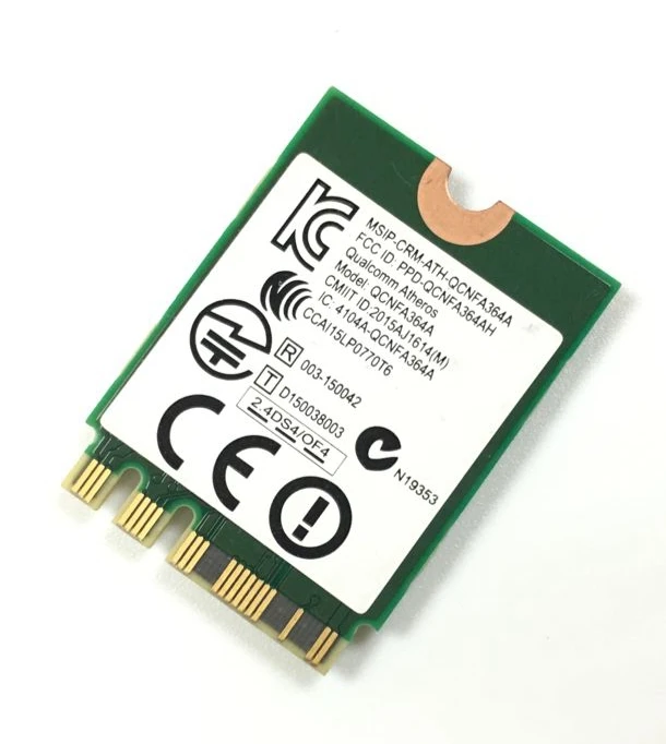 Адаптер Wi-Fi Killer 1535 1525 QCNFA364A AC M.2 NGFF для MSI GT72/GS60/GE62/GE72/PE60/PE70 Dell Alienware | Компьютеры и