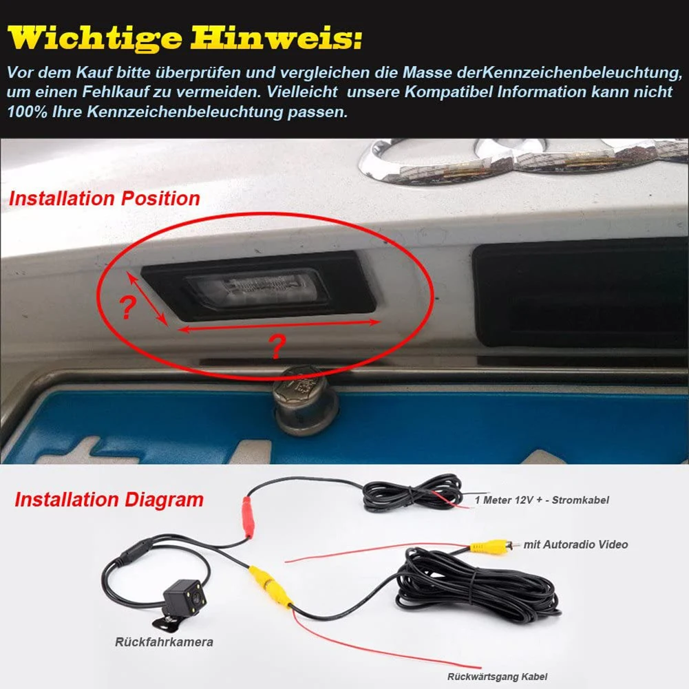Задний вид автомобиля Камера для VW Caddy Passat B6 3C 3B B5 CC Jetta Sagitar Golf Plus поло парковки