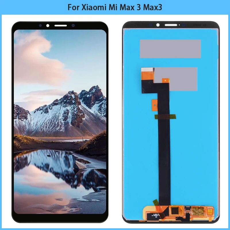 

Новый ЖК-дисплей 6,9 дюйма для Xiaomi Mi Max 3, сенсорная панель, дигитайзер, датчик сборки, замена для Mi Max3, ЖК-экран