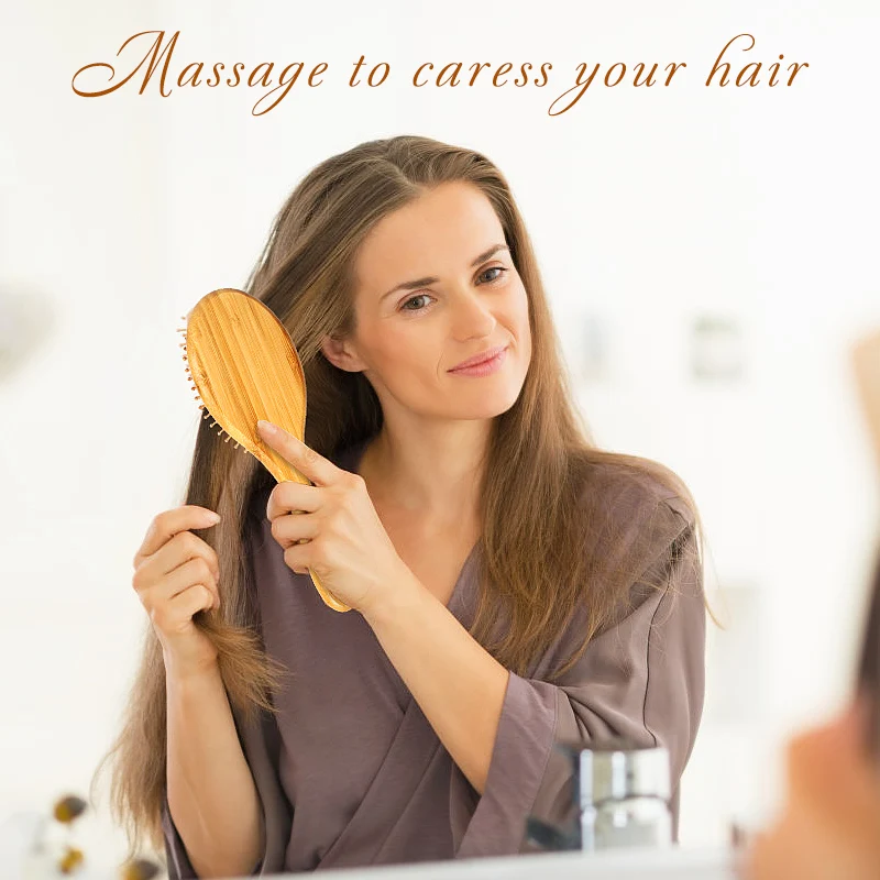Профессиональная расческа для спутывания волос массажная подушка