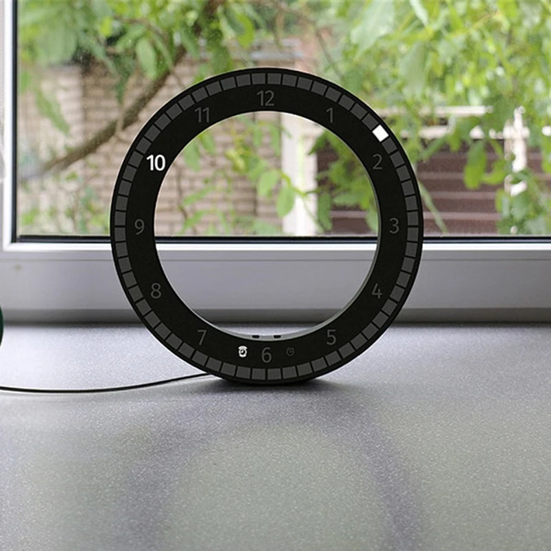 Цифровые настенные часы со светодиодной подсветкой современный дизайн цифровые