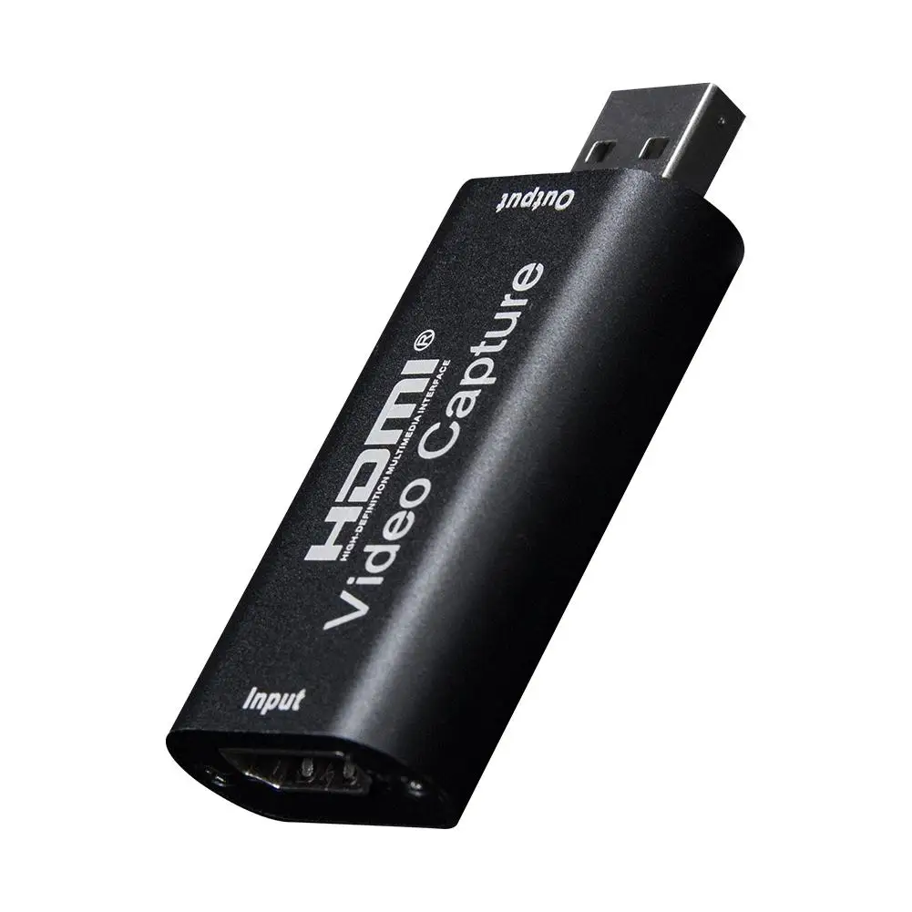 

Mini Video Capture Card USB 2.0 HDMI Video Grabber Record Box For PS4 Game DVD Camcorder HD Camera Recording Live Streaming