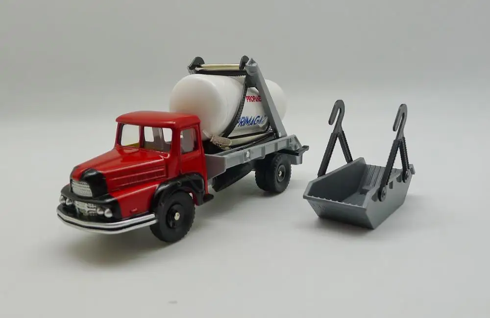 Atlas Dinky грузовик 805 UNIC Multibenne пропан литой 1:43 | Игрушки и хобби