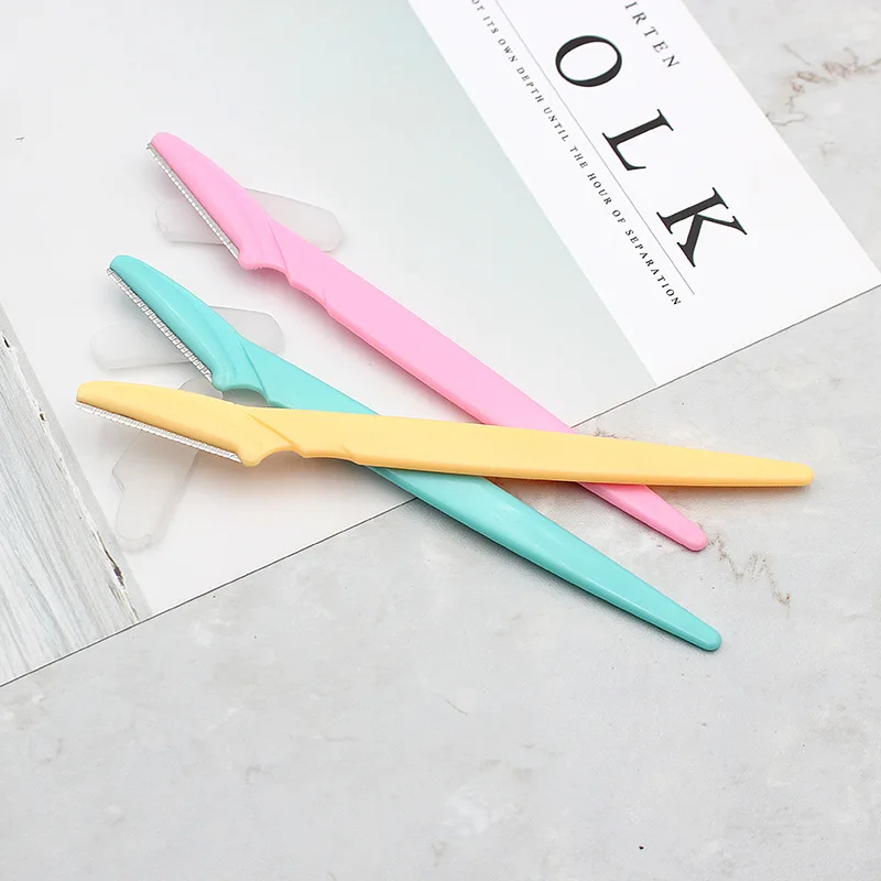 Нож для бровей Женский инструмент макияжа лица триммер лезвие бритвенный нож