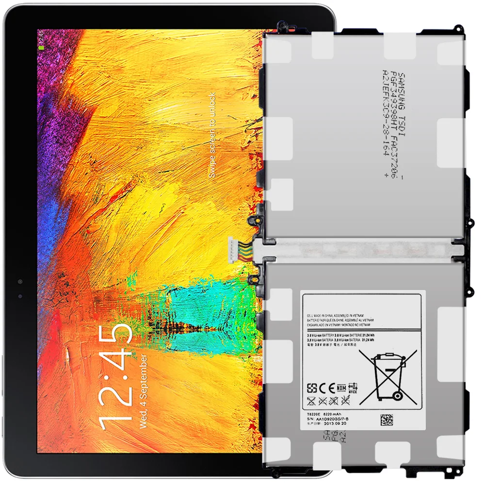 Аккумулятор T8220U для Samsung Galaxy Note 10 1 P600 P601 P605 P607 T520 сменная запасная часть