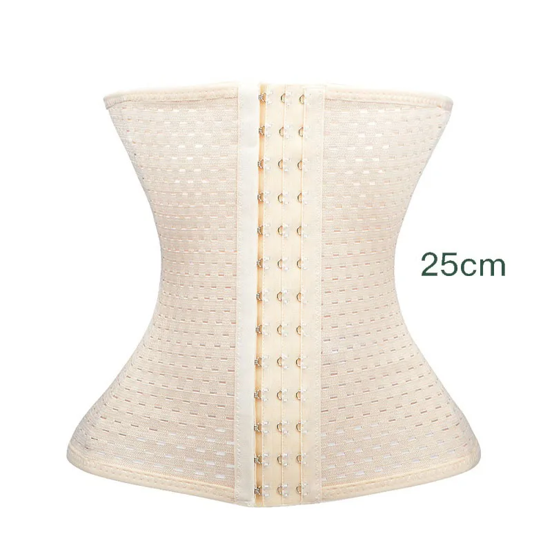 high-25cm-beige Корсет утягивающее белье пояс для похудения корректирующее белье карсет для похудения Женский корсет для похудения, пояс для похудения, моделирующий пояс, майка облегающая Корректирующее белье, корсет для похудения - Цвет: high-25cm-beige